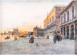 DDSO-1577 F. Charmet - Dóžecí palác s výhledem na Santa Maria della Salute