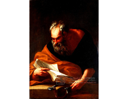 KO V-355 Neznámý autor - Svatý Petr při čtení