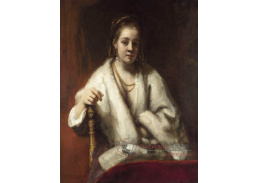PORT-572 Rembrandt - Portrét Hendrickje Stoffels