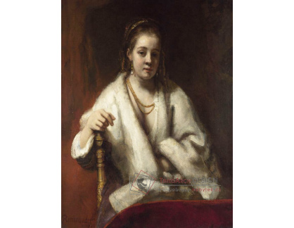 PORT-572 Rembrandt - Portrét Hendrickje Stoffels