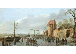 A-3860 Jan van Goyen - Scéna na ledě