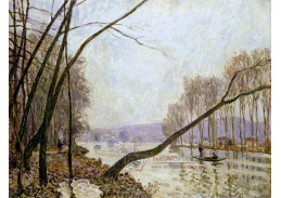 A-6780 Alfred Sisley - Břeh Seiny na podzim