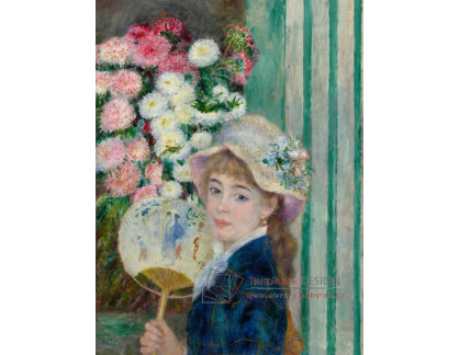 A-8104 Pierre-Auguste Renoir - Žena s vějířem