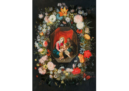 A-8502 Jan Brueghel a Frans Francken - Madona s dítětem, svatou Annou a svatým Janem Křtitelem