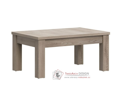 ASTON LA11, konferenční stůl 121,5x67,5, dub cremona