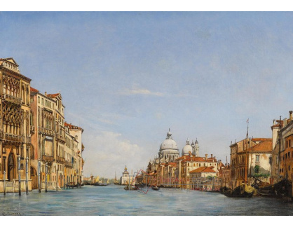 DDSO-3483 Giovanni Grubacs - Grand Canal s Santa Maria della Salute v Benátkách