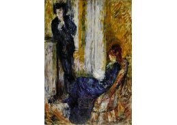 VR14-193 Pierre-Auguste Renoir - V rohu u komína