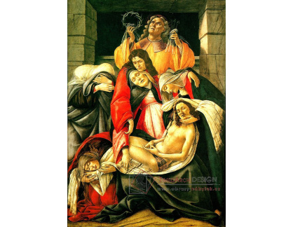 VR17-7 Sandro Botticelli - Oplakávání