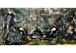 VP213 Edward Burne-Jones - Princ v houští lesa