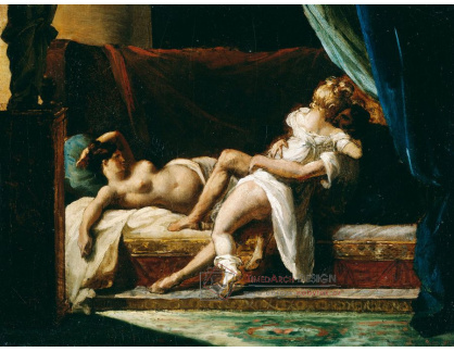 SO XIV-198 Theodore Chasseriau - Tři milenci