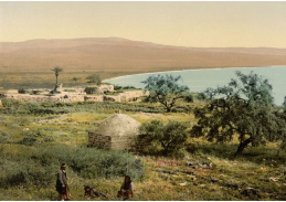 Fotochrom VF 212 Magdala, Palestina
