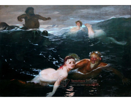 DDSO-3186 Arnold Böcklin - Hry ve vlnách