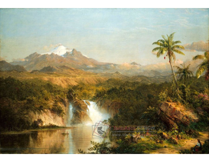 DDSO-3427 Frederic Edwin Church – pohled na Cotopaxi