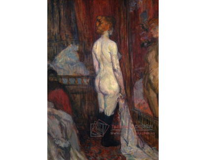 D-6373 Henri de Toulouse-Lautrec - Žena před zrcadlem