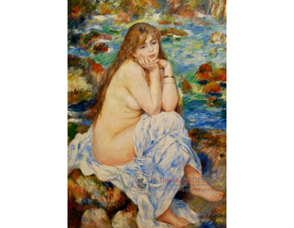 D-9962 Pierre-Auguste Renoir - Sedící dívka po koupání