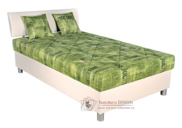 SKATE, čalouněná postel s načalouněnou matrací 90x200cm, výběr provedení
