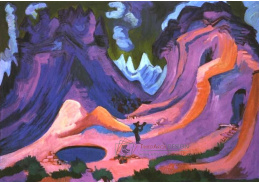 VELK 17 Ernst Ludwig Kirchner - Na Amselfluh