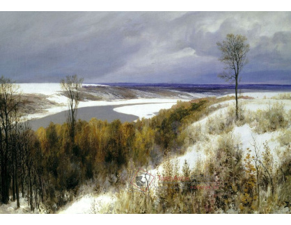 VR250 Vasilij Polenov - Časný sníh