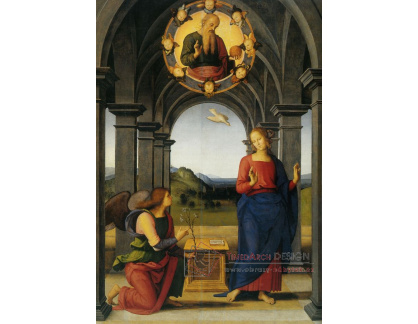 VSO164 Pietro Perugino - Zvěstování