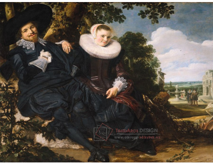 SO IV-43 Frans Hals - Portrét manželů Isaaca Massa a Beatrix van der Laen