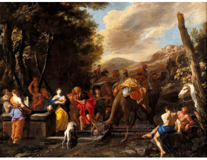 SO XII-98 Domenico Gargiulo - Rebecca a Eliezer