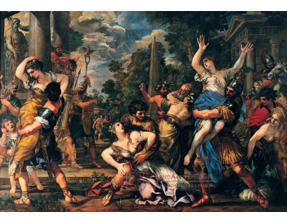 SO XIV-36 Pietro da Cortona - Únos Sabinek