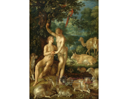 KO II-137 Joachim Wtewael - Adam a Eva
