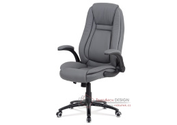 KA-G301 GREY, kancelářská židle, ekokůže šedá