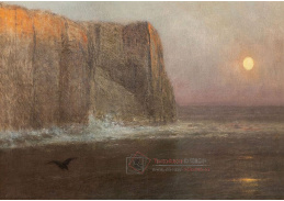 Jakub Schikaneder - Útes při západu slunce 2