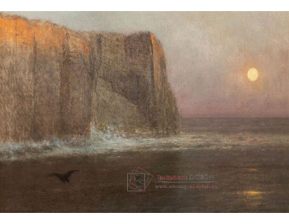 Jakub Schikaneder - Útes při západu slunce 2