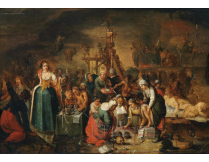 DDSO-4970 Frans Francken - Čarodějnice na sabatu