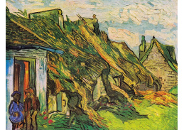 VR2-241 Vincent van Gogh - Doškové chaty v Chaponval