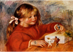 VR14-31 Pierre-Auguste Renoir - Hrající si Claude Renoir