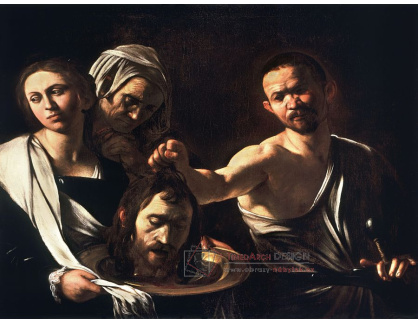 VCAR 12 Caravaggio - Salome s hlavou Jana Křtitele