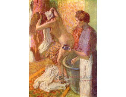 VR6-32 Edgar Degas - Po koupeli