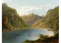 VU104 Hermann Herzog - Jezero Lucerne s výhledem na Tellkapelle