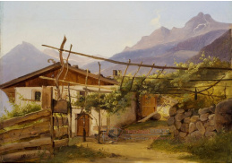 DDSO-1870 Thorald Brendstrup - Horská chata s vinnou révou
