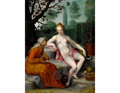 XV-2 Abraham Bloemaert - Vertumnus a Pomona