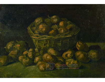 A-3215 Vincent van Gogh - Zátiší s košem brambor