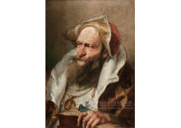 D-6062 Giovanni Battista Tiepolo - Portrét starce