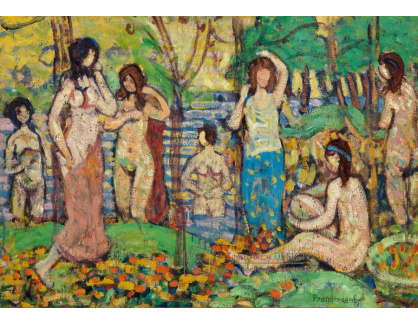 D-7458 Maurice Brazil Prendergast - Pláž