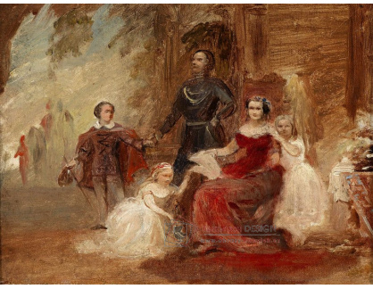 SO XII-157 Friedrich Kaulbach - Královská rodina