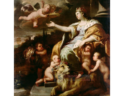 SO XII-491 Luca Giordano - Alegorie velkodušnosti