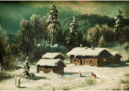 KO I-132 Ferdinand von Wright - Zimní krajina