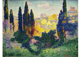 KO III-169 Henri Edmond Cross - Cypřiše v Cagnes