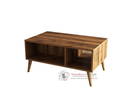 EXXEN, konferenční stolek 90x42cm, ořech