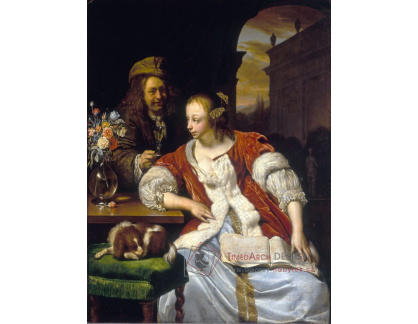 A-4552 Frans van Mieris - Portrét umělce a jeho ženy