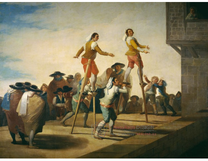 D-6301 Francisco de Goya - Na chůdách