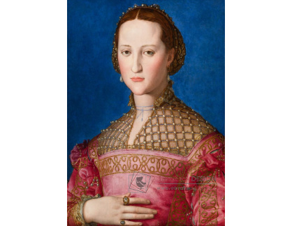 D-6035 Agnolo Bronzino - Portrét Eleonory z Toleda