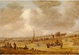 D-7324 Jan van Goyen - Pláž s rybářskými čluny